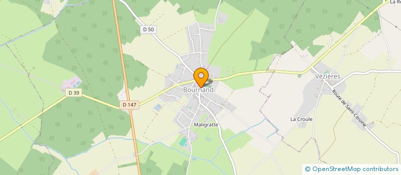 localisation de l'entreprise SCI L'ETOILE  LES TROIS-MOUTIERS