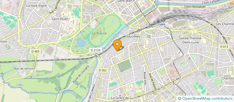 localisation de l'entreprise SCI L'ETOILE à CAEN