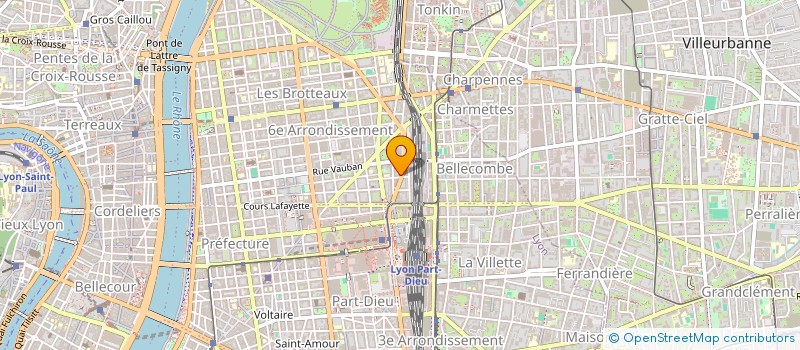 localisation de l'entreprise SCI L ETOILE  LYON