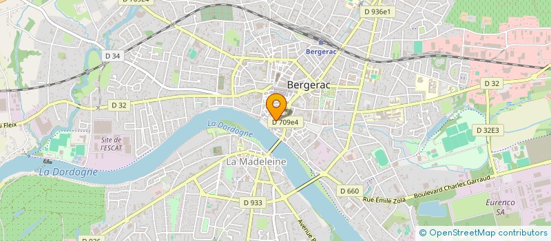 localisation de l'entreprise SCI L'ETOILE à BERGERAC