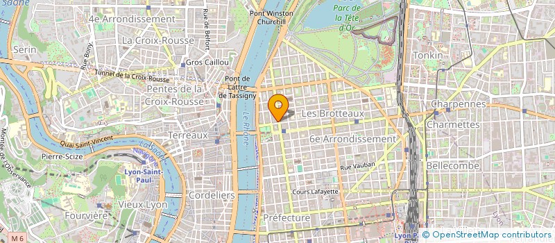 localisation de l'entreprise SCI L'ETOILE  LYON