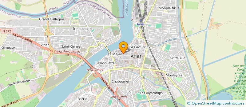 localisation de l'entreprise SCI L'ETOILE à ARLES