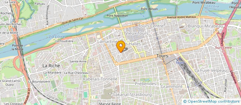 localisation de l'entreprise SCI L ETOILE  TOURS