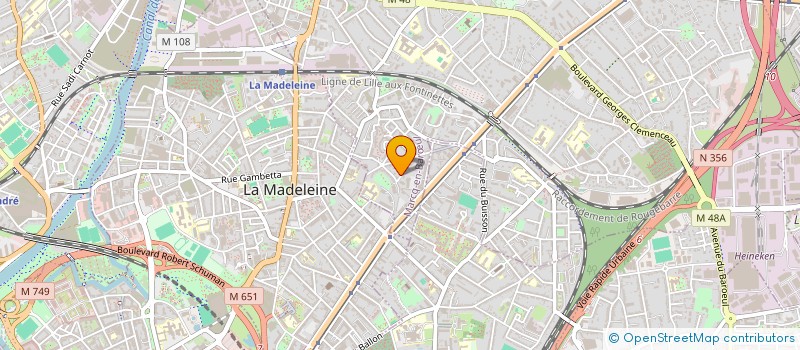 localisation de l'entreprise SCI L'ETOILE à MARCQ-EN-BARŒUL