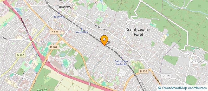 localisation de l'entreprise SCI L ETOILE BLEUE  SAINT-LEU-LA-FORET