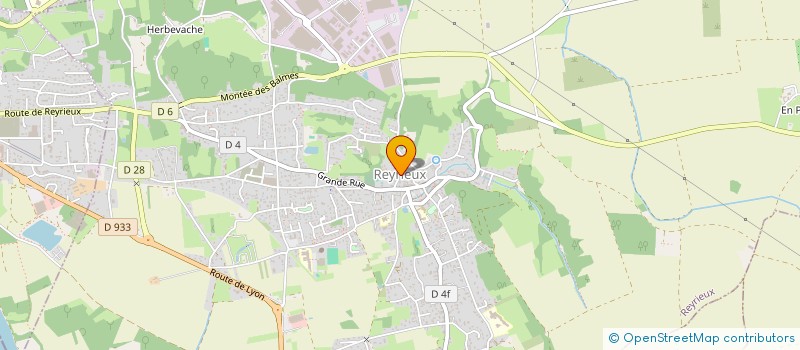 localisation de l'entreprise SCI L'ETOILE / CREATION SCI à REYRIEUX