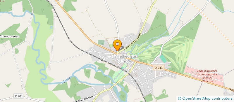 localisation de l'entreprise SCI L'ETOILE DE MER BRETIGNOLLES à VILLEDIEU-SUR-INDRE