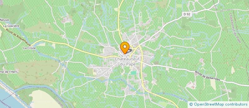 localisation de l'entreprise SCI L'ETOILE DE SAINT PIERRE  CHATEAUNEUF-DU-PAPE