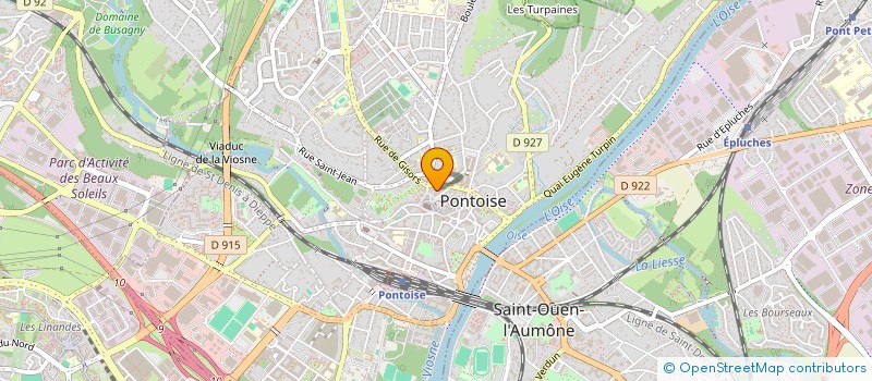 localisation de l'entreprise SCI L'ETOILE DES PRES  PONTOISE