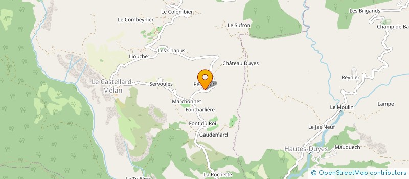 localisation de l'entreprise SCI L'ETOILE DU BERGER  THOARD