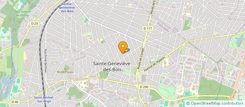 localisation de l'entreprise SCI L ETOILE DU DONJON à SAINTE-GENEVIEVE-DES-BOIS