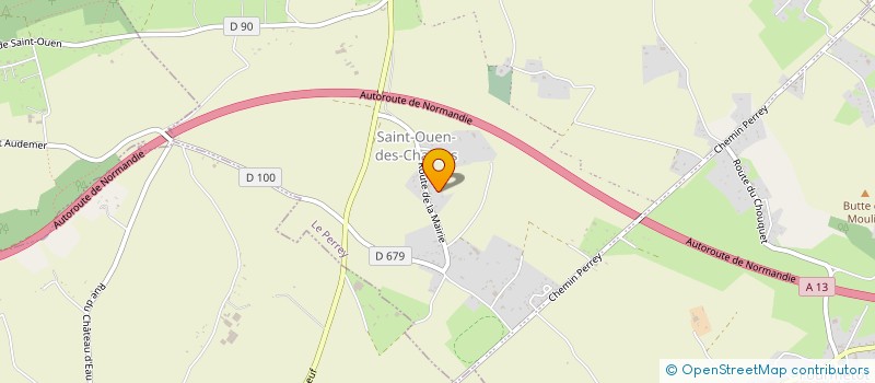 localisation de l'entreprise SCI L'ETOILE DU PERREY  LE PERREY