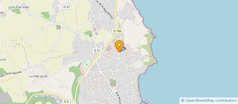 localisation de l'entreprise SCI L'ETRAVE  BINIC-ETABLES-SUR-MER