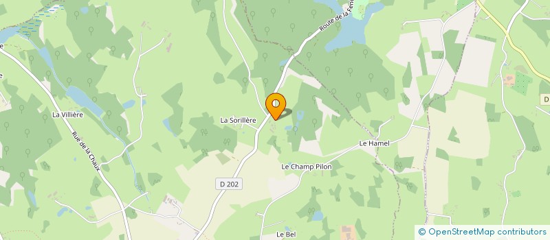 localisation de l'entreprise SCI L'ETRE CORNEILLET à SAINT-SAUVEUR-DE-CARROUGES