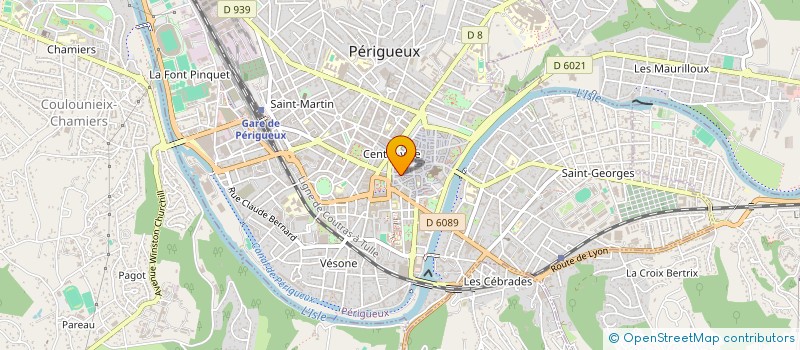 localisation de l'entreprise SCI L ETRIER à PERIGUEUX