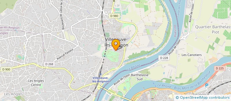 localisation de l'entreprise SCI L'ETUDE à VILLENEUVE LES AVIGNON