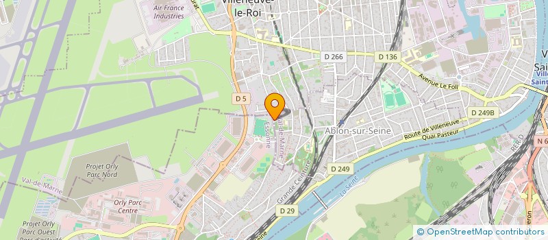 localisation de l'entreprise SCI L EUROPE  ABLON-SUR-SEINE