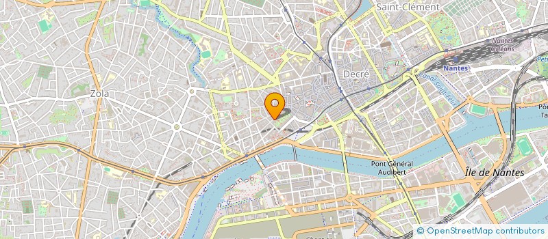 localisation de l'entreprise SCI L'EUROPEENNE  NANTES