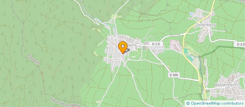 localisation de l'entreprise SCI L'EVASION  RIQUEWIHR