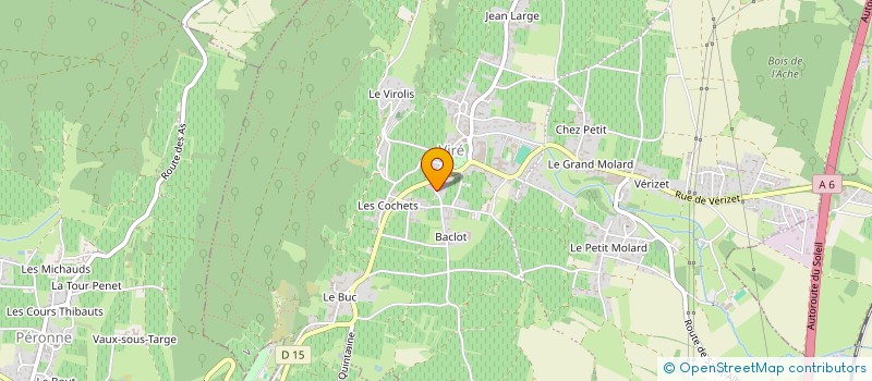 localisation de l'entreprise SCI L'EVASION à VIRE