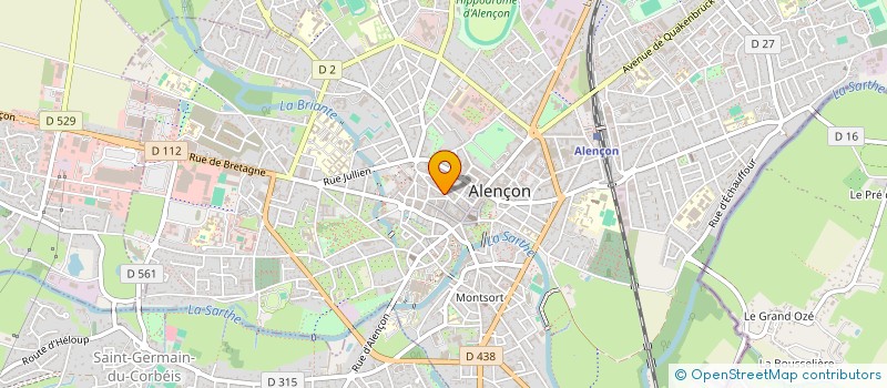 localisation de l'entreprise SCI L'EVEQUE à ALENCON