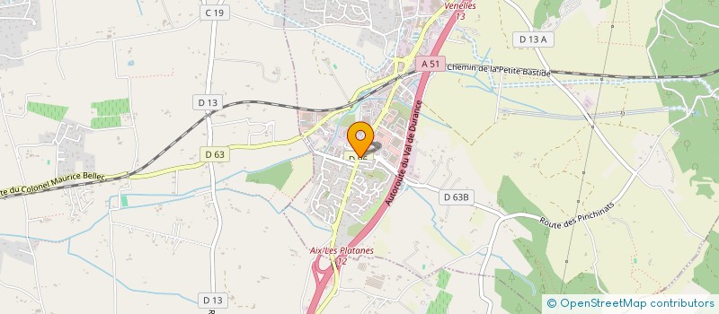 localisation de l'entreprise SCI  L EVEQUE  VENELLES