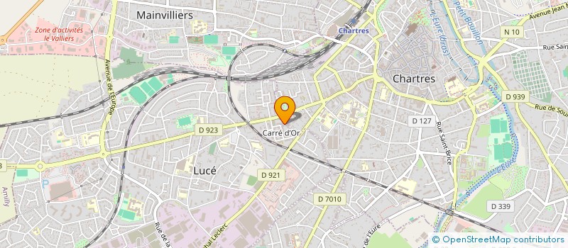 localisation de l'entreprise SCI L EVIDENCE à LUCE