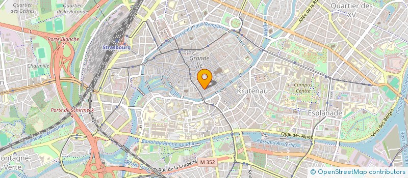 localisation de l'entreprise SCI L'EXILS  STRASBOURG