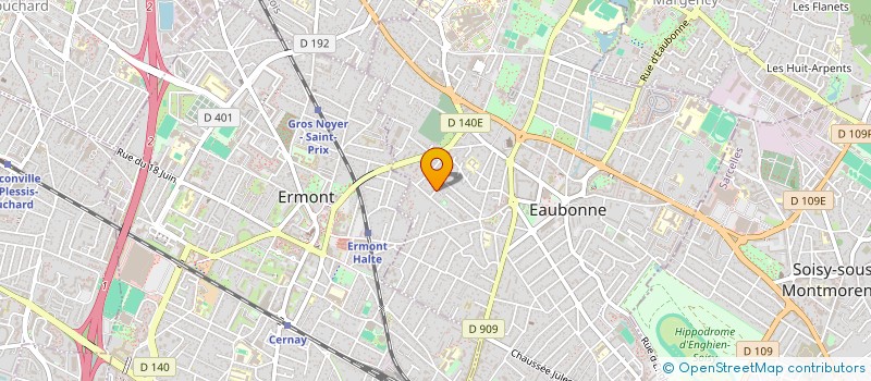 localisation de l'entreprise SCI L'EXPANSION à EAUBONNE