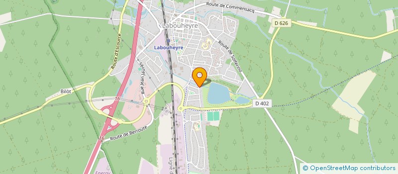 localisation de l'entreprise SCI L EXTREMADURA  LABOUHEYRE