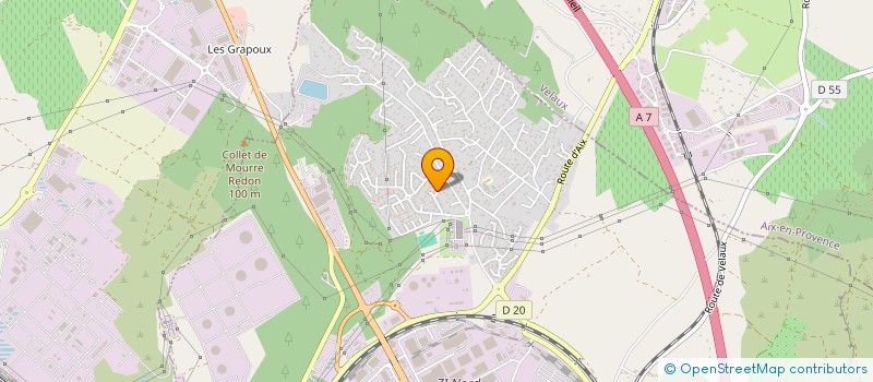 localisation de l'entreprise SCI L EYSSINA  ROGNAC