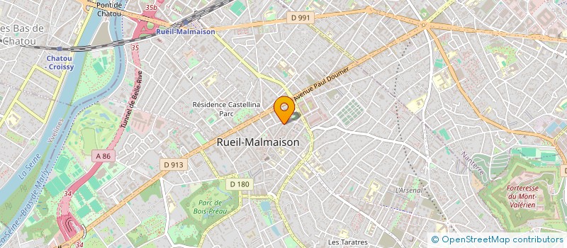 localisation de l'entreprise SCI L.F. à RUEIL-MALMAISON