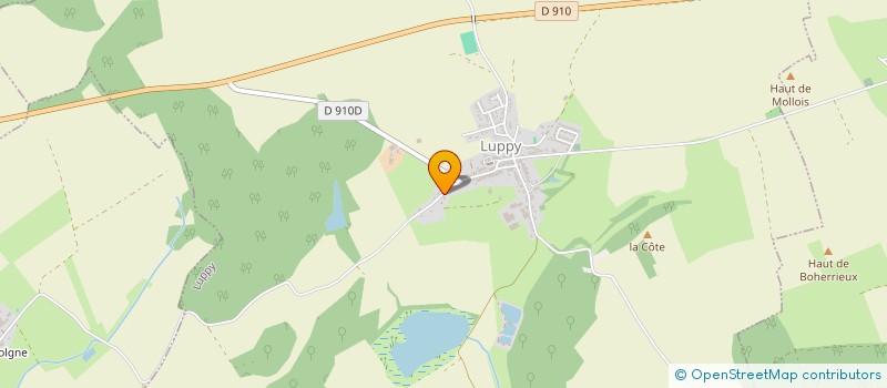 localisation de l'entreprise SCI L.F.A  LUPPY