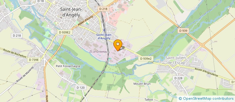 localisation de l'entreprise SCI L.F.D  SAINT-BARTHELEMY-DE-BELLEGARDE