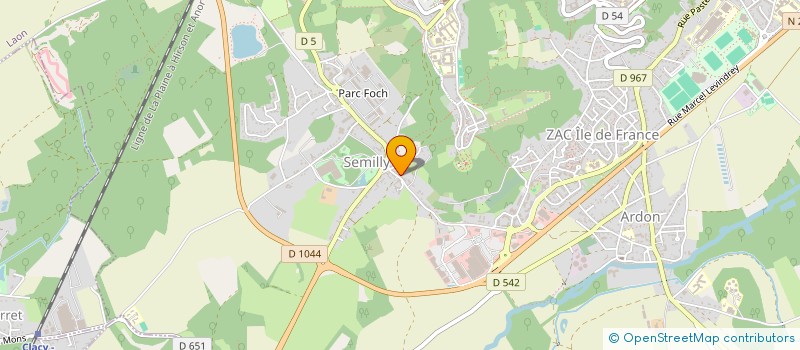 localisation de l'entreprise SCI L.F.T. INVESTISSEMENT à LAON