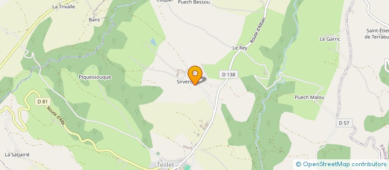 localisation de l'entreprise SCI L.G.  REALMONT