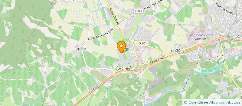 localisation de l'entreprise SCI L.G.  GARGAS