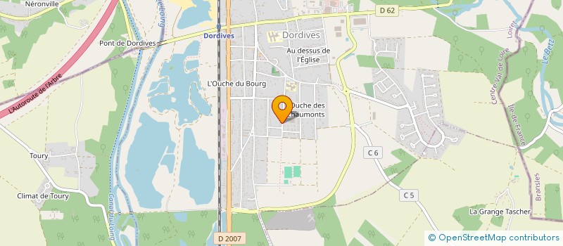 localisation de l'entreprise SCI L G à DORDIVES