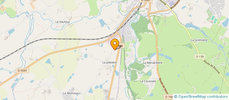 localisation de l'entreprise SCI L&G  BRESSUIRE