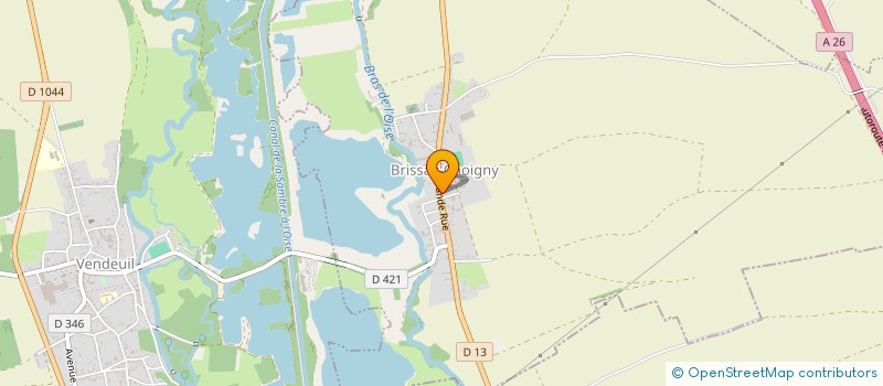 localisation de l'entreprise SCI L.G.D.  REGNY