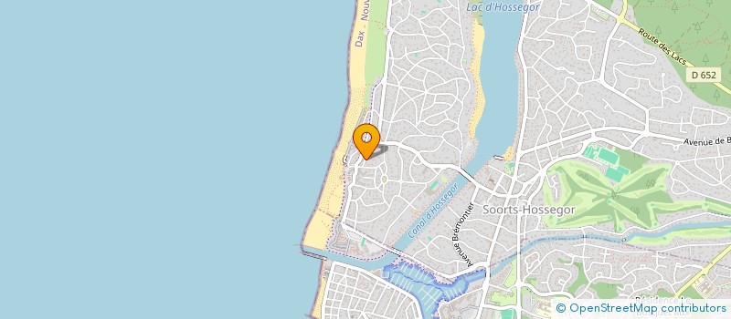 localisation de l'entreprise SCI L.G. IMMO  SOORTS-HOSSEGOR