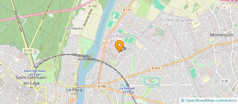 localisation de l'entreprise SCI L&GD  MONTESSON