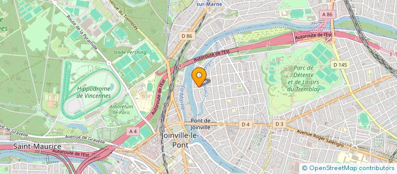 localisation de l'entreprise SCI L.H.T  JOINVILLE-LE-PONT