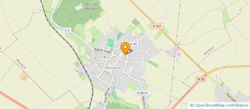 localisation de l'entreprise SCI L'HABITAT ARTESIEN  MARUIL