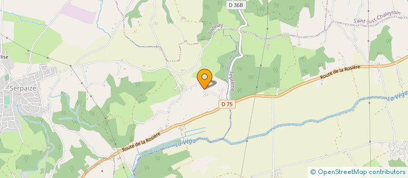 localisation de l'entreprise SCI L'HABITATION  SERPAIZE