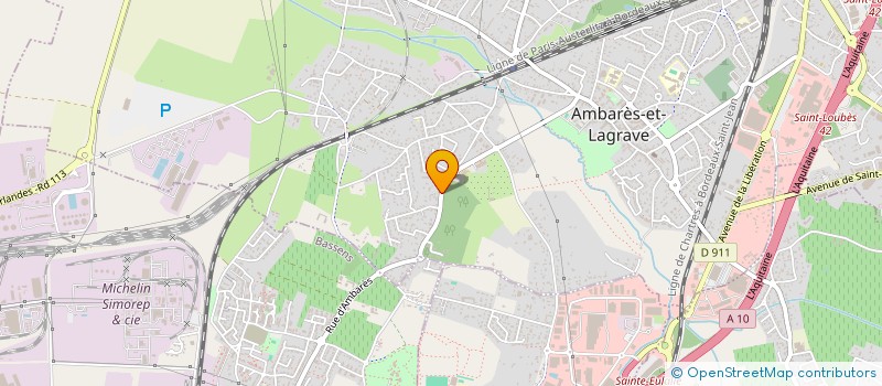 localisation de l'entreprise SCI L'HACIENDA  AMBARES-ET-LAGRAVE