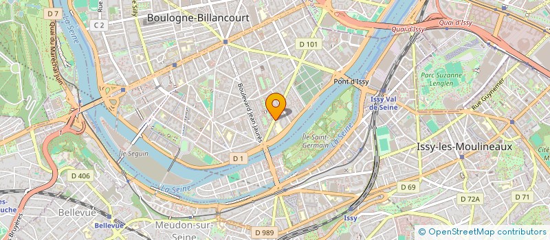 localisation de l'entreprise SCI L'HAUTIL FLEURI à BOULOGNE-BILLANCOURT