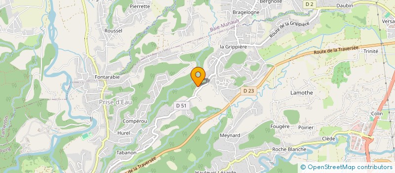 localisation de l'entreprise SCI L HAWAIENNE à PETIT-BOURG