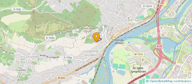 localisation de l'entreprise SCI L HERBE DE LA PAMPA à LONGEVILLE-LES-METZ