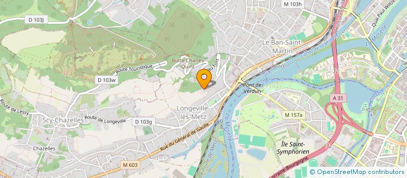 localisation de l'entreprise SCI L HERBE DE LA PAMPA II à LONGEVILLE-LES-METZ